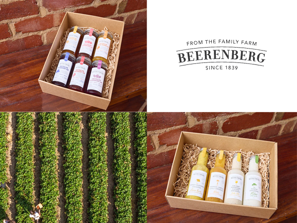 Beerenberg premium jams, condiments and gourmet products featured in Rare and Ready Gifts Australian gift hampers