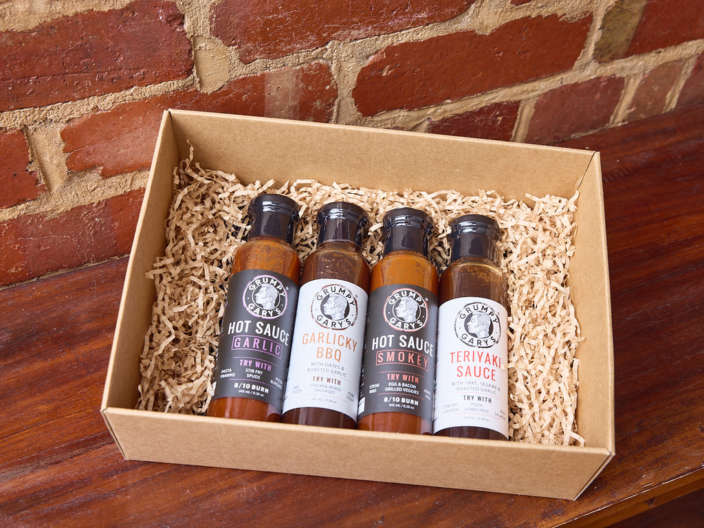 Grumpy Gary’s Anytime Aussie Sauces Rare and Ready Gifts