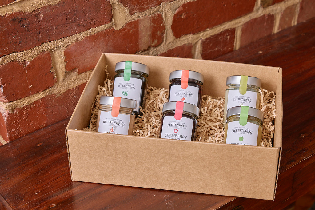 Beerenberg Entertainer’s Favourites – 6 Jar Gourmet Condiment Gift Set Rare and Ready Gifts Pty Ltd